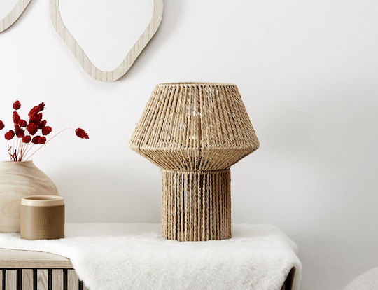 The Home Deco Factory Lustră Decorativă cu Soclu pentru Bec E27 Maro