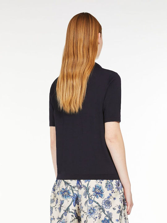 Bluze Damă Polo Culoare Full Face Albastru