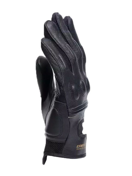 Dainese Blackjack 2 Women's Καλοκαιρινά Γυναικεία Γάντια Μηχανής Δερμάτινα Μαύρα