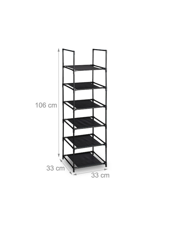 Пластмасов Обувна рафт 33x33x106см