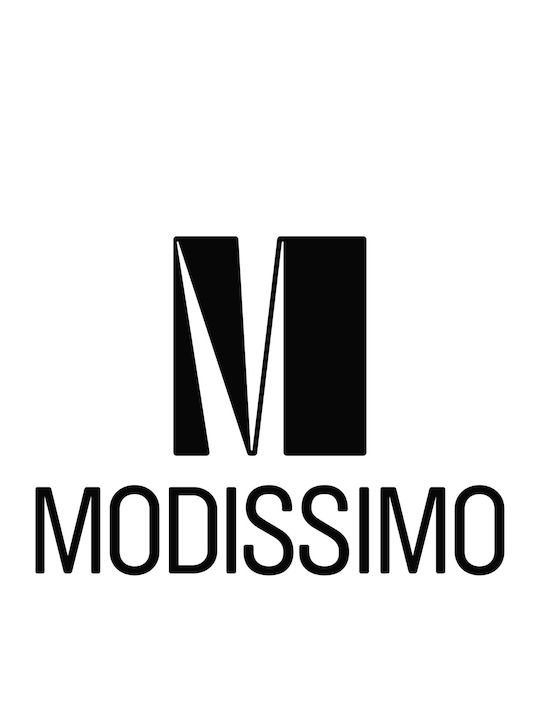 Modissimo Ψάθινη Τσάντα Θαλάσσης Μαύρη