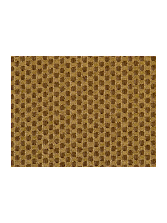 Atomic Dining Room Fabric Chair Yellow 59x55.7x85cm