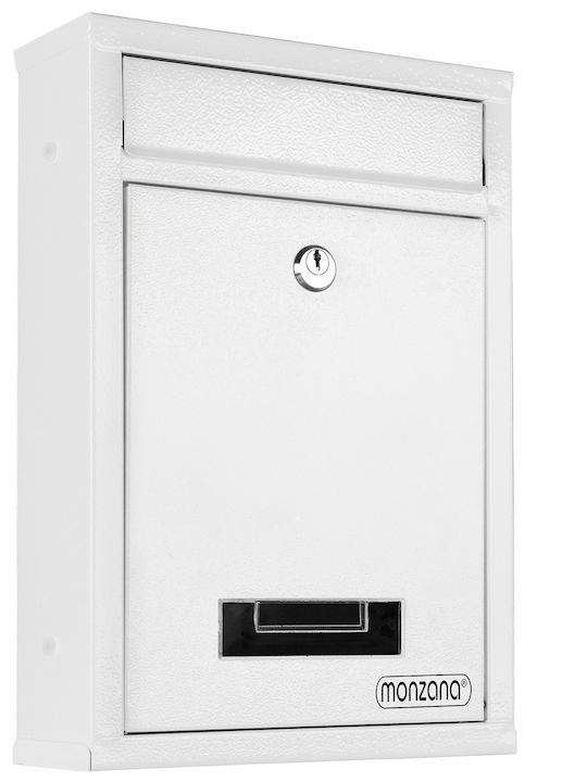 Deuba Cutie Poștală pentru Exterior Inox în Culoarea Gri 32x22x9cm