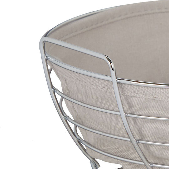 Relaxdays Bread Box Inox Gray 11x23cm