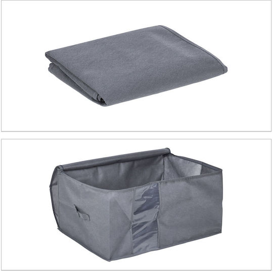 Relaxdays Fabric Clothing Storage Box 30x60x45cm