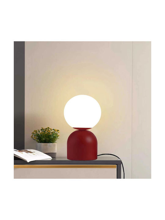 GloboStar Magic Decorative Lamp with Socket for Bulb E27 Red