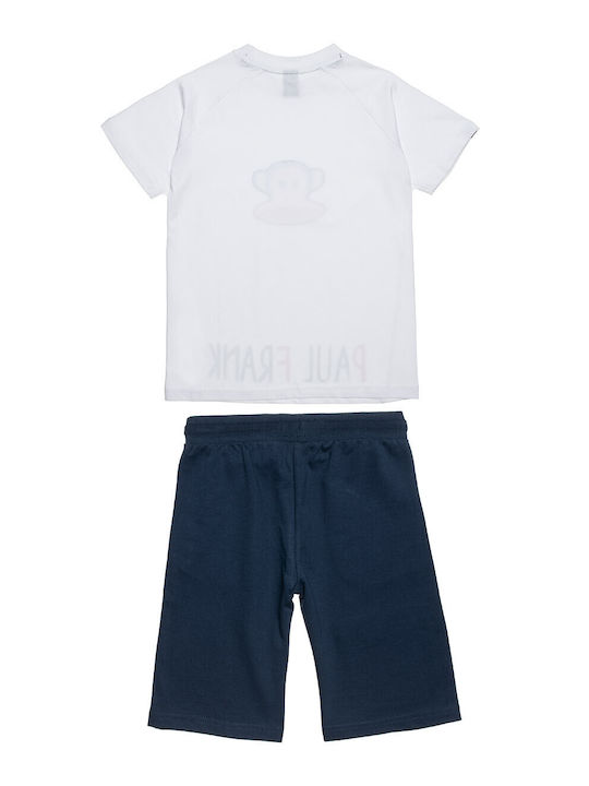 Kids' Set with Shorts Summer 2pcs White