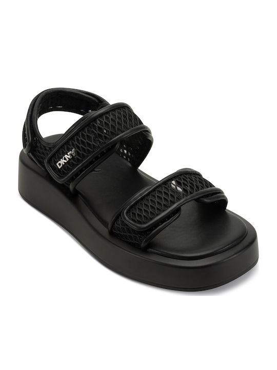 Llano Women's Flat Sandals in Black Color