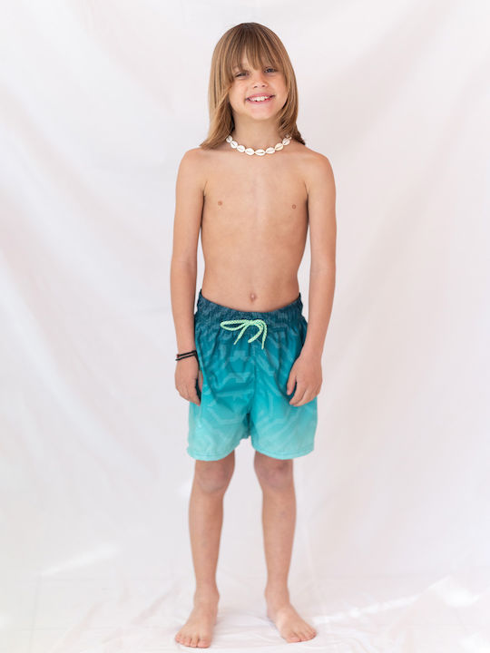 Tortue Kids Swimwear Swim Shorts Green