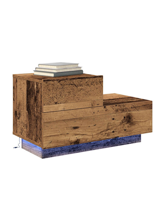 Nachttisch Old wood 70x36x40.5cm