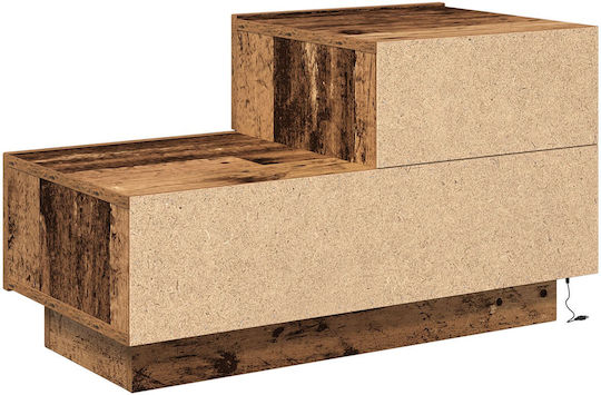 Κομοδίνο από Μασίφ Ξύλο Παλιό ξύλο 70x36x40.5cm