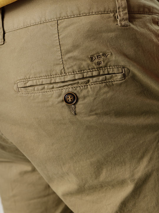 Ανδρική Βερμούδα Chino Light Brown