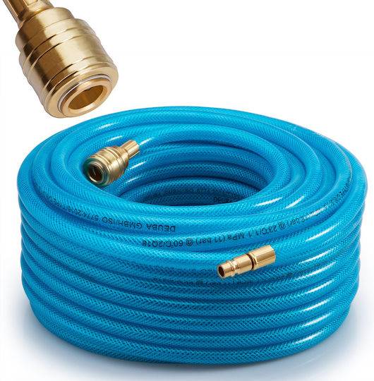 Compressed Air Hose Quick Coupling Fitting 12 Mm 15 Bar 30 M