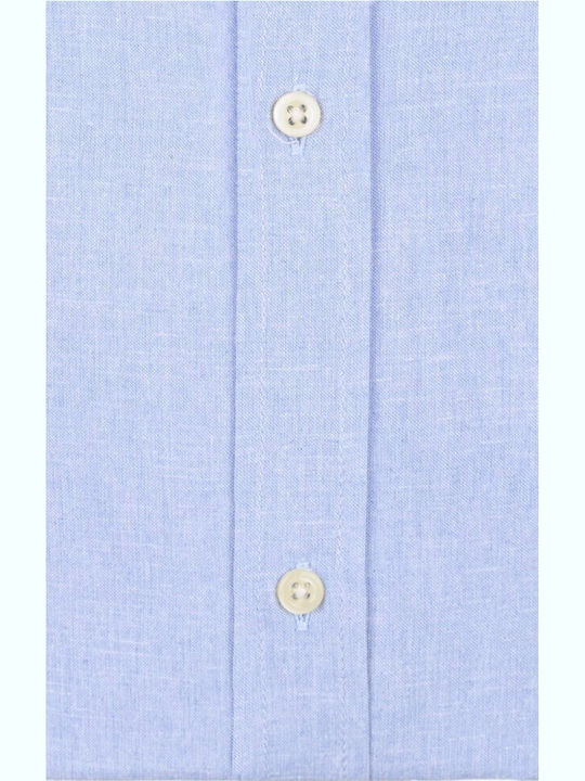 Cu mânecă lungă In Cămașă Light Blue