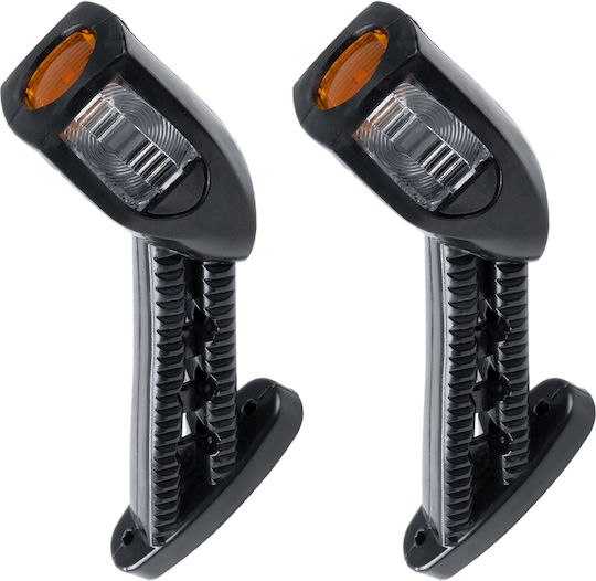 GloboStar Truck Volume Lights 1pcs 24V - Orange 79924