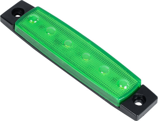 GloboStar Φως Όγκου Φορτηγού 24V - Πράσινο 79902