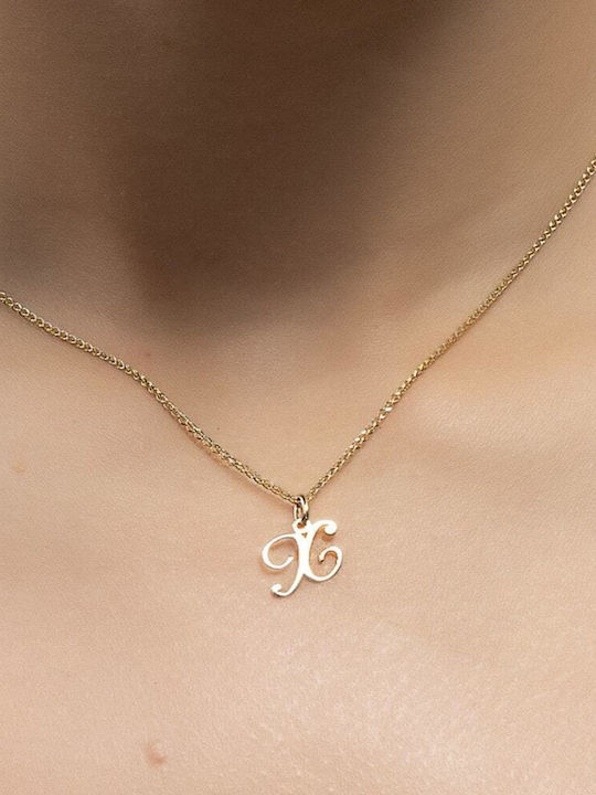Eforo Monogramm Charm aus 14K Gold