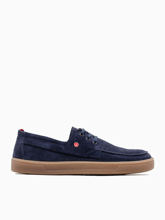 Men's Leather Moccasins Blue