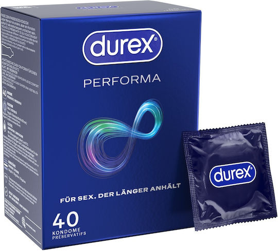 Durex Презервативи Performa 10 бр 56 мм Natural