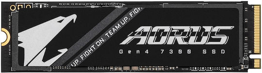 Gigabyte AORUS Gen4 7300 SSD 1TB M.2 Type with PCI Express 4.0 Connection PS5 Compatible AG4731TB N