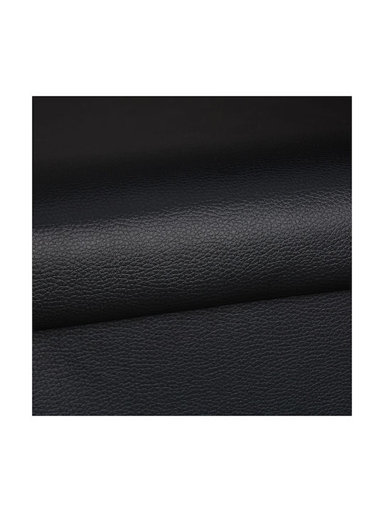 Scaune Camera de zi Cu spațiu de depozitare Tapițat cu Piele Ecologică Negru 37.5x76.5x38.5buc