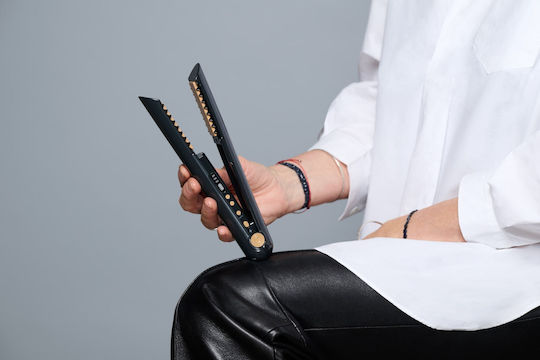 Skinvibe Luna Mini Placă de Îndreptat Părul cu Abur și Plăci Ceramice Ionic