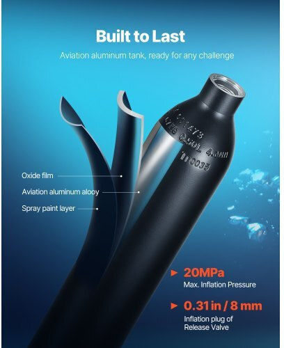 Vevor Φιάλη 500ml 2310gr