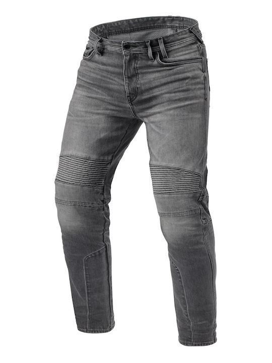 Rev'IT 2 Tf Jeans Men's Summer Cordura Motorcycle Pants Gray