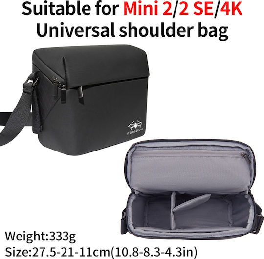 Dji Mini 4k Mini 2 Se Mini 2 Portable Waterproof Shoulder Bag Black