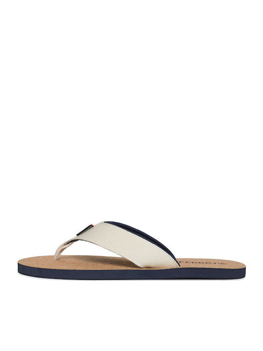 Slapi Bărbați Flip Flops Albi