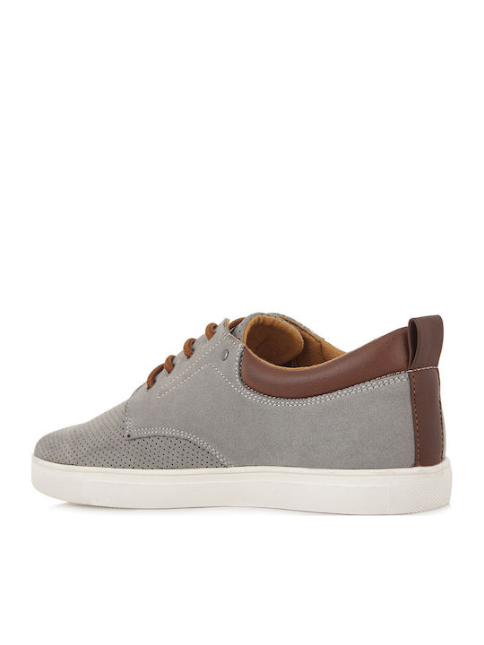 Men's Leather Casual Shoes Beige