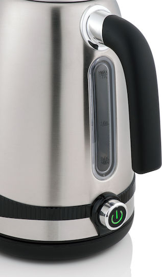 Gruppe HHB8702D Βραστήρας 1.7lt 2200W Ασημί