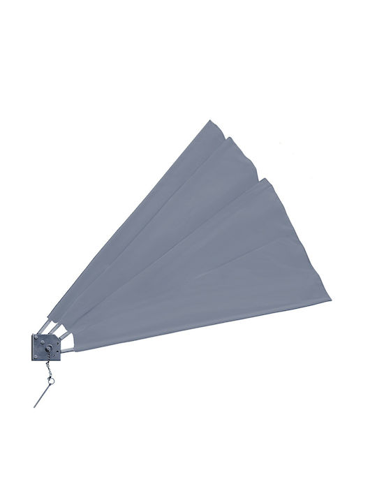 Deuba Τέντα Βεράντας Γκρι 1.4x1.4m