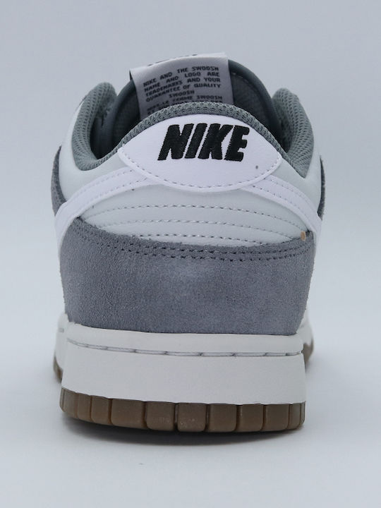 Dunk Low Retro Sneakers Grey Leather