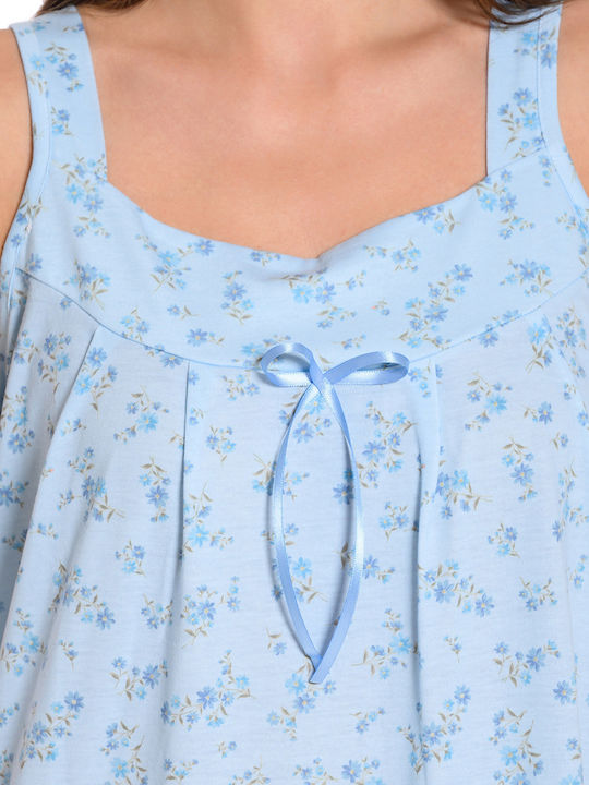 Clio Lingerie Nightgown Maternity Sky Blue