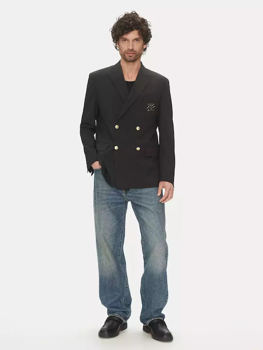 Dine Men's Suit Jacket Regular Fit Black