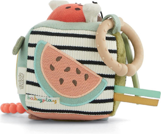 Mamas & Papas Κύβος Δραστηριοτήτων Mini Born To Be Wild από Ύφασμα με Ήχους για Νεογέννητα