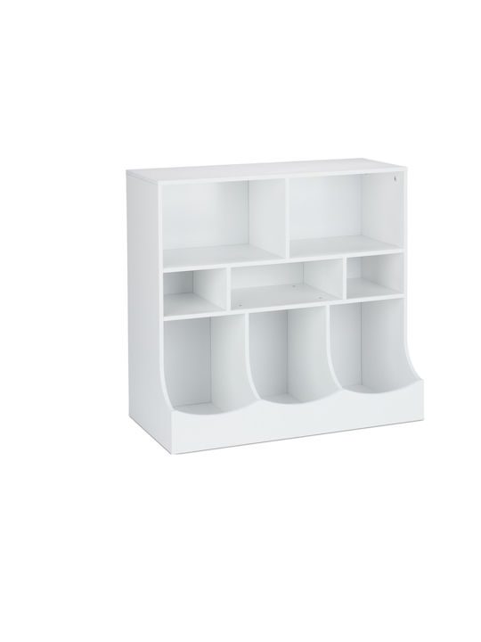 Comodă pentru copii Alb cu 3 sertare 75x80x40buc
