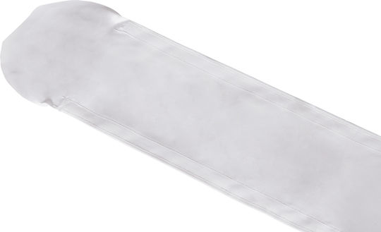 HomeMarkt Replacement Awning White Polyester Fabric Gutter