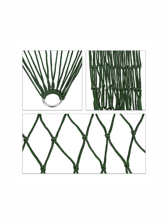Relaxdays Aiură material textil Verde 140x180buc