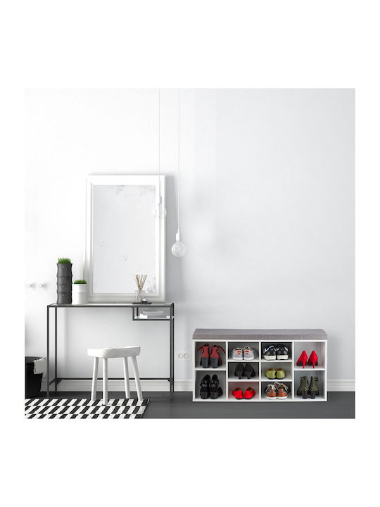 Mobilier de Intrare cu Dulap pentru Pantofi & Bancă 104x30x52.5cm