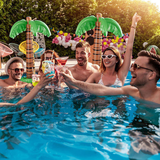 Inflatable Palm Tree Relaxdays Decorative Dimensions 80 X 62 Cm