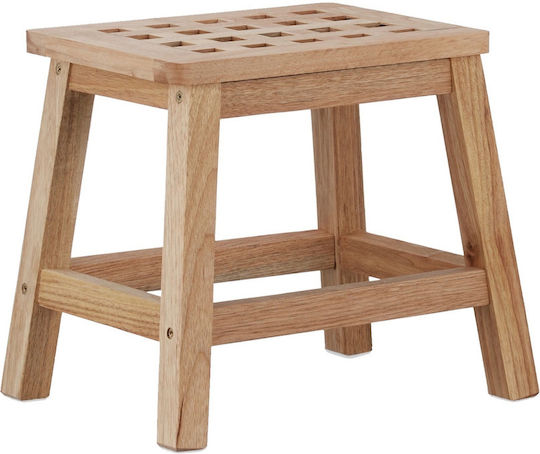Taburet Din Lemn Pentru Exterior 29.5x22x25.5cm