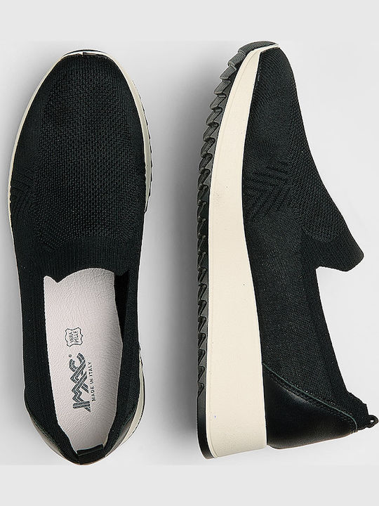 Анатомични Дамски Slip-On Кожени Черни