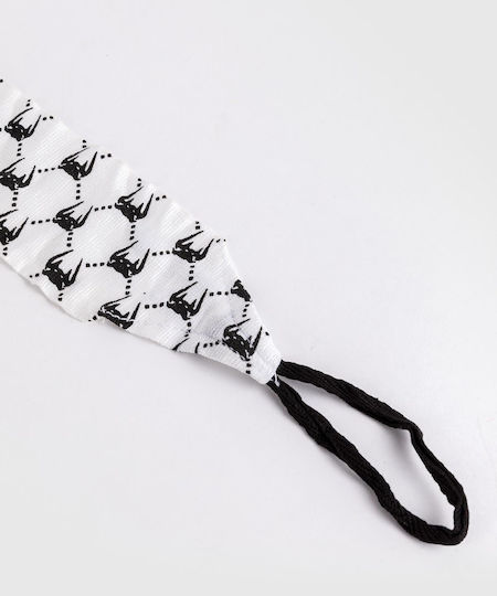 Μπαντάζ Venum Boxing Handwraps Monogram Venum-05401 White Black