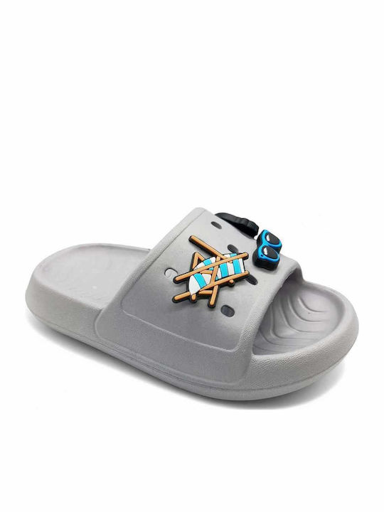 Παιδικές Σαγιονάρες Slides Γκρι