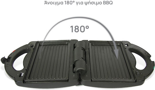 Gruppe TXS 886 C Sandwich Maker with Removable Plates for for 2 Sandwiches Sandwiches 750W Red