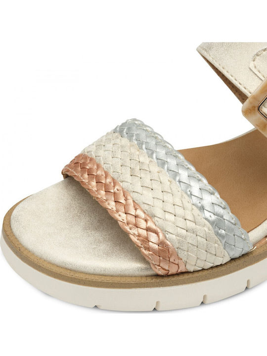 Damenplattformen Dune Metallic Comb