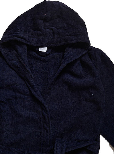 Comfort Halat de Baie pentru Copii Black cu Glugă