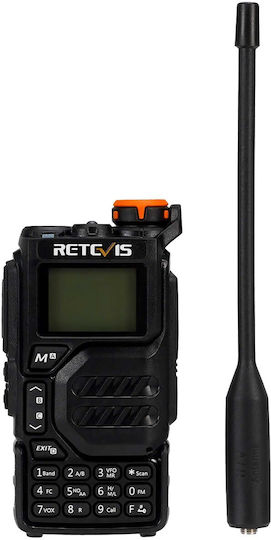 Retevis RA79 EU Ασύρματος Πομποδέκτης UHF/VHF 5W με Μονόχρωμη Οθόνη